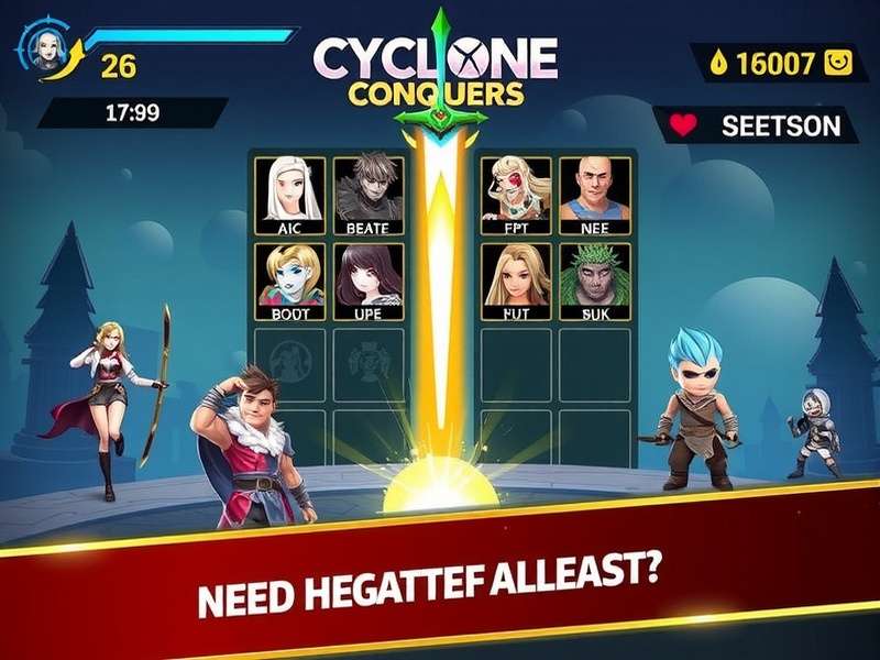 Cyclone Sword Conquerors Gameplay Screenshot